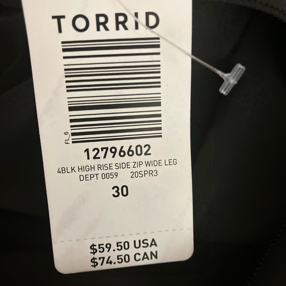 Torrid High rise Wide leg pants - Picture 4 of 7